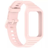 eses Silikonový řemínek s rámečkem pro Honor Band 9 - Béžovo růžový
