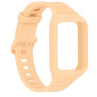 eses Silikonový řemínek s rámečkem pro Honor Band 9 - Béžovo růžový