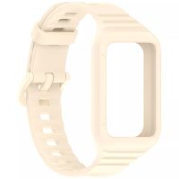 eses Silikonový řemínek s rámečkem pro Honor Band 9 - Béžový
