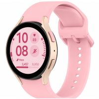 eses Silikonový řemínek pro Samsung Galaxy Watch 4, 5, 6, 7, FE - Růžový, OneClick