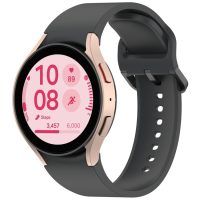 eses Silikonový řemínek pro Samsung Galaxy Watch 4, 5, 6, 7, FE - Tmavě šedý, OneClick