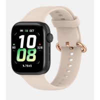 eses Silikonový hladký řemínek pro Honor Watch 5 - Béžový