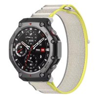eses Nylonový řemínek pro Xiaomi Amazfit T-Rex 3 - Žluto šedý