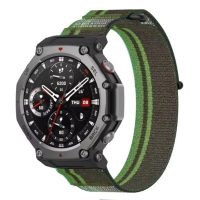 eses Nylonový řemínek pro Xiaomi Amazfit T-Rex 3 - Tmavě zelený