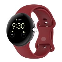 eses Silikonový řemínek pro Google Pixel Watch 3, 45 mm, velikost L- Červený