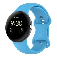 eses Silikonový řemínek pro Google Pixel Watch 3, 45 mm, velikost L- Modrý