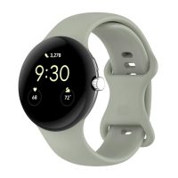 eses Silikonový řemínek pro Google Pixel Watch 3, 45 mm, velikost L- Světle zelený
