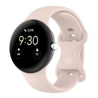 eses Silikonový řemínek pro Google Pixel Watch 3, 45 mm, velikost L- Růžový