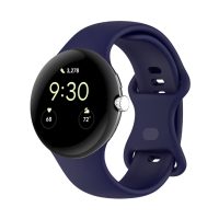 eses Silikonový řemínek pro Google Pixel Watch 3, 45 mm, velikost L- Tmavě modrý