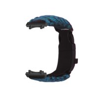 eses Paracord nylon outdoor řemínek pro Xiaomi Amazfit T-Rex 3 - Modrý