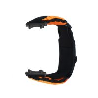eses Paracord nylon outdoor řemínek pro Xiaomi Amazfit T-Rex 3 - Oranžový