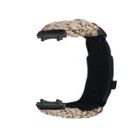 eses Paracord nylon outdoor řemínek pro Xiaomi Amazfit T-Rex 3 - Hnědá kamufláž