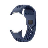 eses Silikonový dírkovaný řemínek pro Google Pixel Watch 3, 45 mm - Modrý