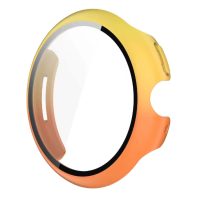 Silikonový kryt pro Google Pixel Watch 3, 41 mm - Oranžovo žlutý