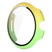 Silikonový kryt pro Google Pixel Watch 3, 45 mm - Zeleno žlutý