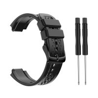 eses Silikonový řemínek dírkovaný pro Garmin Forerunner 25 - Velikost S, černý