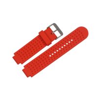 eses Silikonový řemínek dírkovaný pro Garmin Forerunner 25 - Velikost L, červený