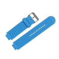 eses Silikonový řemínek dírkovaný pro Garmin Forerunner 25 - Velikost L, modrý