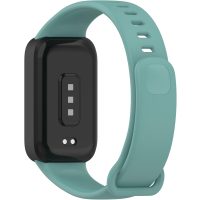eses Silikonový řemínek s rámečkem pro Xiaomi Smart Band 9 Active - Zelený