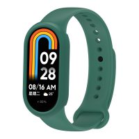 eses Silikonový řemínek a rámeček pro Xiaomi Smart Band 8 a 9 - Zelený