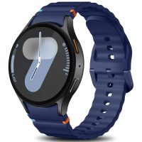 eses Silikonový řemínek pro Samsung Galaxy watch 7 - Tmavě modrý
