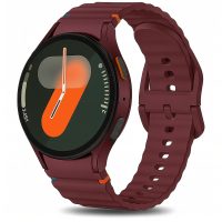 eses Silikonový řemínek pro Samsung Galaxy watch 7 - Vínový