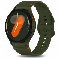 eses Silikonový řemínek pro Samsung Galaxy watch 7 - Tmavě zelený