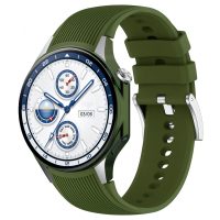 Silikonový řemínek pro Oppo watch X - Tmavě zelený