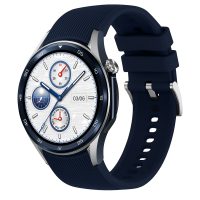 Silikonový řemínek pro Oppo watch X - Tmavě modrý