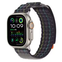eses Nylonový strukturovaný řemínek pro Apple Watch - Šedý 38 mm, 40 mm, 41 mm