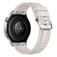 eses Silikonový prošívaný řemínek Huawei Watch GT5 41 mm a GT5 pro 42 mm - Béžový