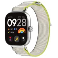 eses Nylonový řemínek pro Xiaomi Redmi Watch 4 a 5, Smart Band 8 Pro a 9 Pro - Žluto šedý