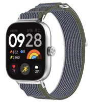 eses Nylonový řemínek pro Xiaomi Redmi Watch 4 a 5, Smart Band 8 Pro a 9 Pro - Zeleno modrý