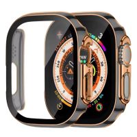 Ochranný kryt pro Apple Watch Ultra - Zlato černý, 49 mm