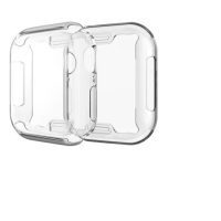 Silikonový kryt pro Apple Watch 10 42 mm - Transparentní