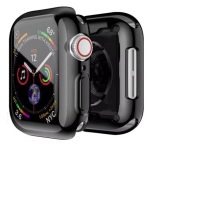 Silikonový kryt pro Apple Watch 10 42 mm - Černý