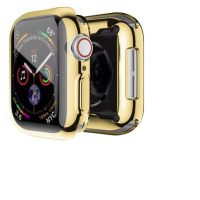Silikonový kryt pro Apple Watch 10 46 mm - Zlatý