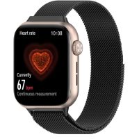 eses Milánský tah pro Honor Watch 5 - Černý