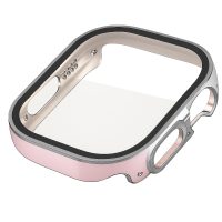 Ochranný kryt pro Apple Watch Ultra - Stříbrno růžový, 49 mm