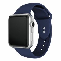 eses Silikonový řemínek pro Apple Watch - Tmavě modrý S, M, L - 38mm, 40mm, 41mm