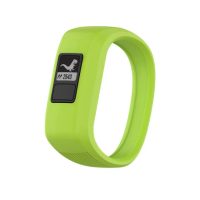 eses Silikonový řemínek pro Garmin VivoFit Junior 1 a 2, Vívofit 3 - Velikost L, zelený
