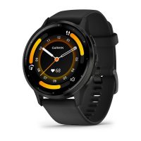 eses Silikonový řemínek pro Garmin Venu 3 - Černý