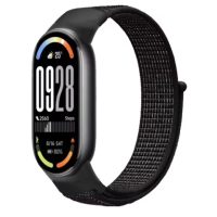 eses Nylonový řemínek pro Xiaomi Smart Band 8, 9 a 10 - Černý