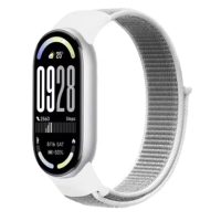 eses Nylonový řemínek pro Xiaomi Smart Band 8, 9 a 10 - Bílo šedý