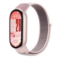 eses Nylonový řemínek pro Xiaomi Smart Band 8, 9 a 10 - Růžový