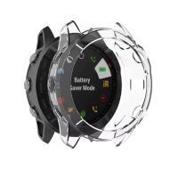 Silikonový rámeček pro Garmin Fénix 7 - Transparentní