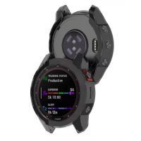 Silikonový rámeček pro Garmin Fénix 5, 5 Plus - Černý