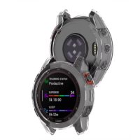Silikonový rámeček pro Garmin Fénix 5, 5 Plus - Transparentní