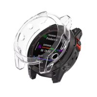Silikonový rámeček pro Garmin Fénix 7X - Transparentní
