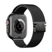 eses Milánský tah se sponou pro Apple Watch - Černý, 38mm, 40mm, 41mm